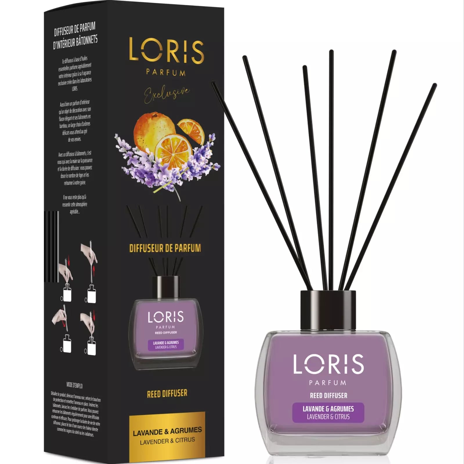 Diffuseur de parfum Lavande & Agrumes 120ml