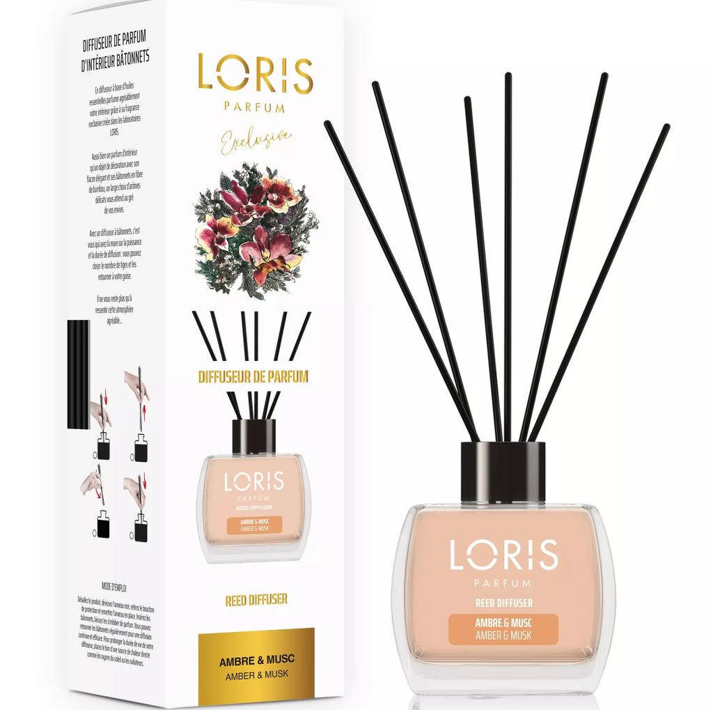 Diffuseur de parfum Ambre & Musc 120ml