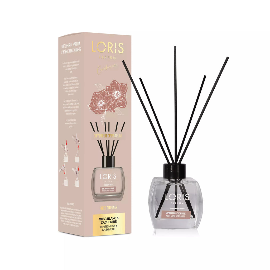 Diffuseur de parfum Musc Blanc & Cachemire 120ml