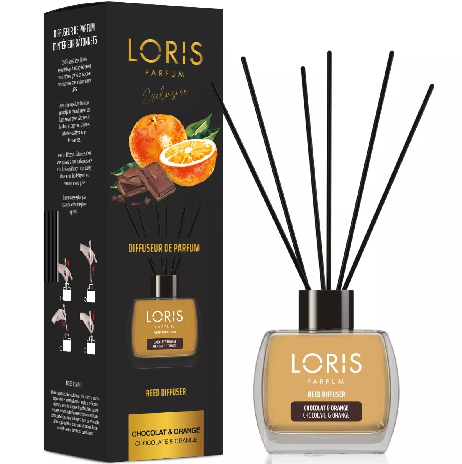 Diffuseur de parfum Chocolat Orange 120ml