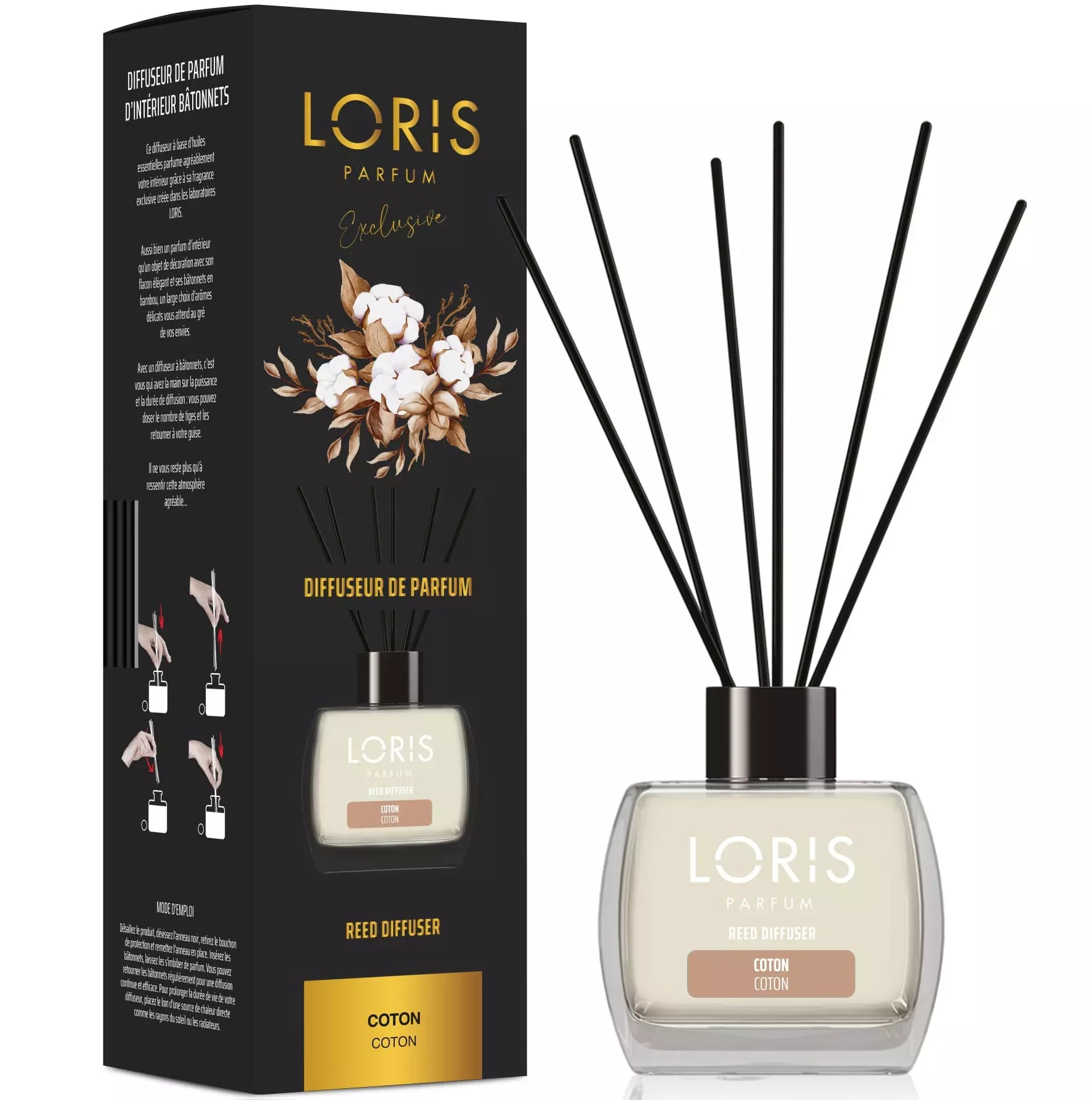 Diffuseur de parfum Coton 120ml
