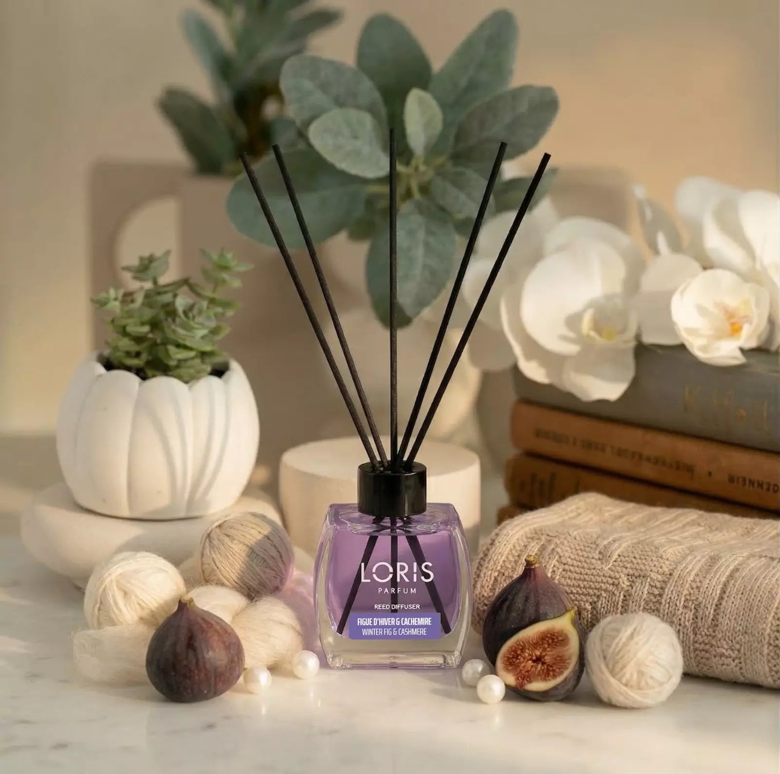 Diffuseur de parfum Figue d'Hiver & Cachemire 120ml
