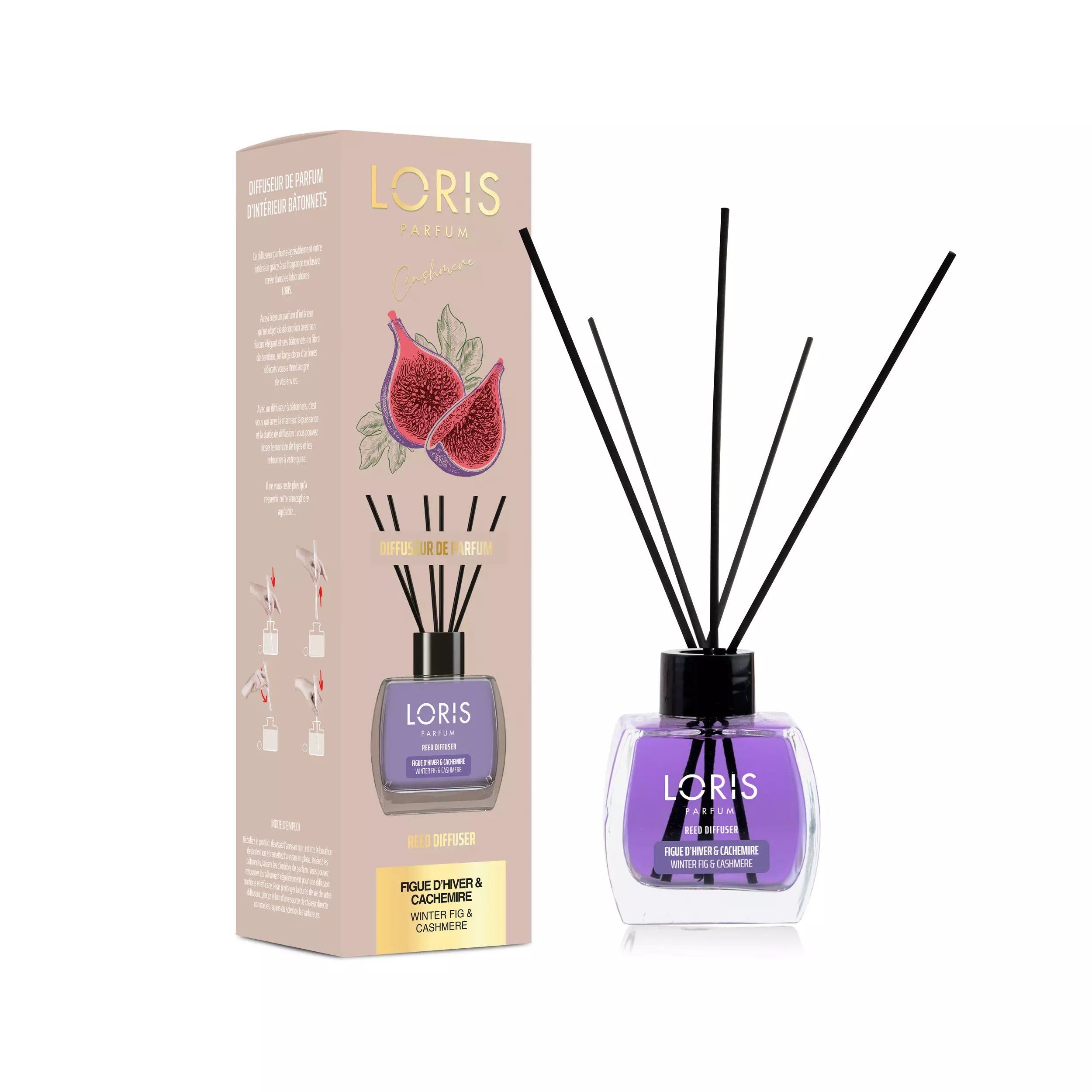Diffuseur de parfum Figue d'Hiver & Cachemire 120ml