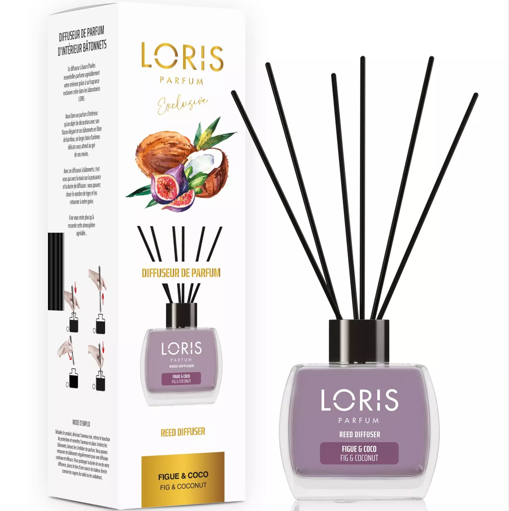 Diffuseur de parfum Figue & Coco 120ml