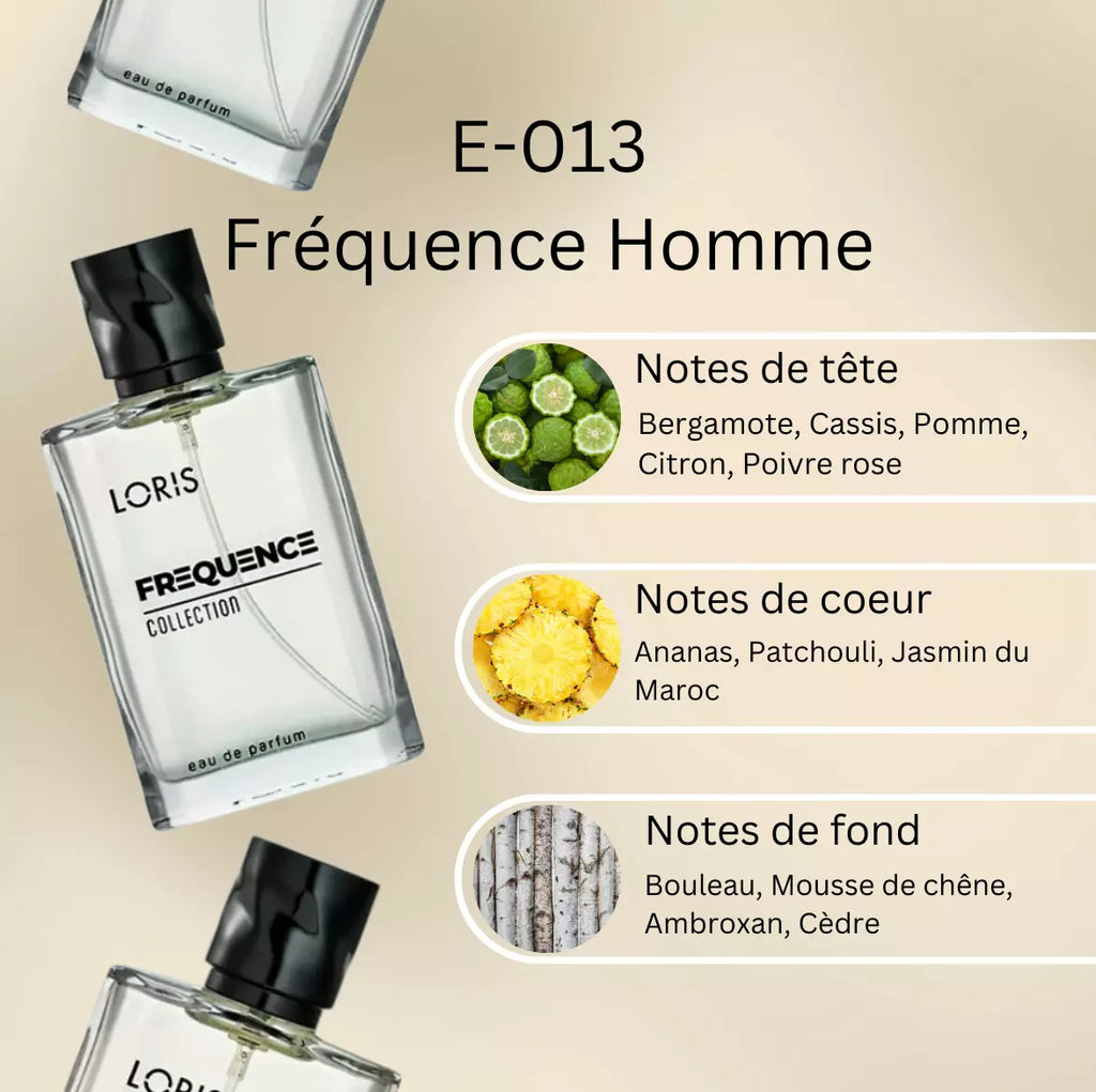 Fréquence E013 parfum homme 50ml