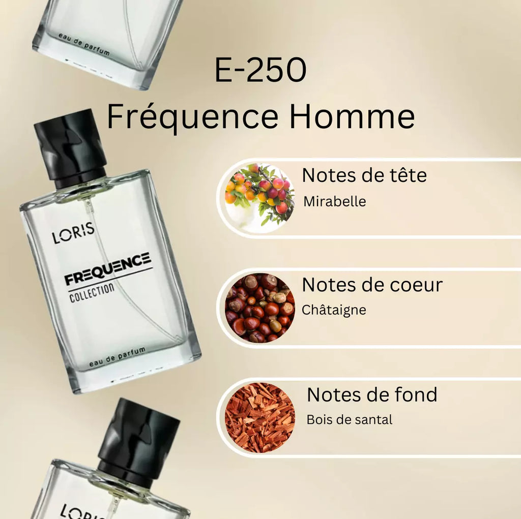 Fréquence E250 parfum homme 50ml