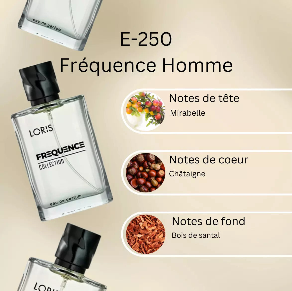 Fréquence E250 parfum homme 50ml
