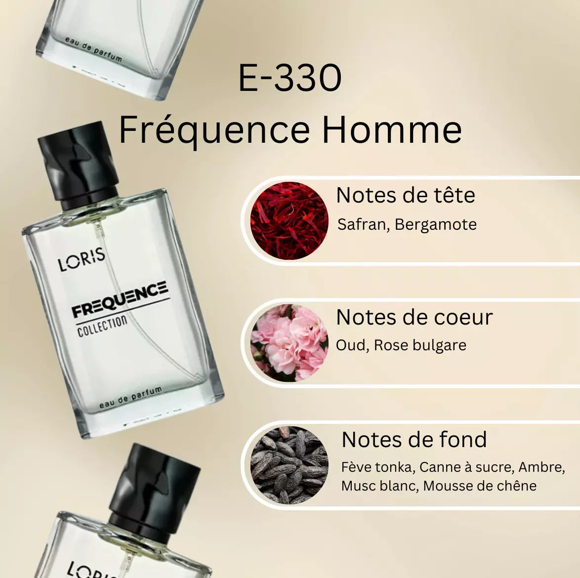 Fréquence E330 parfum homme 50ml