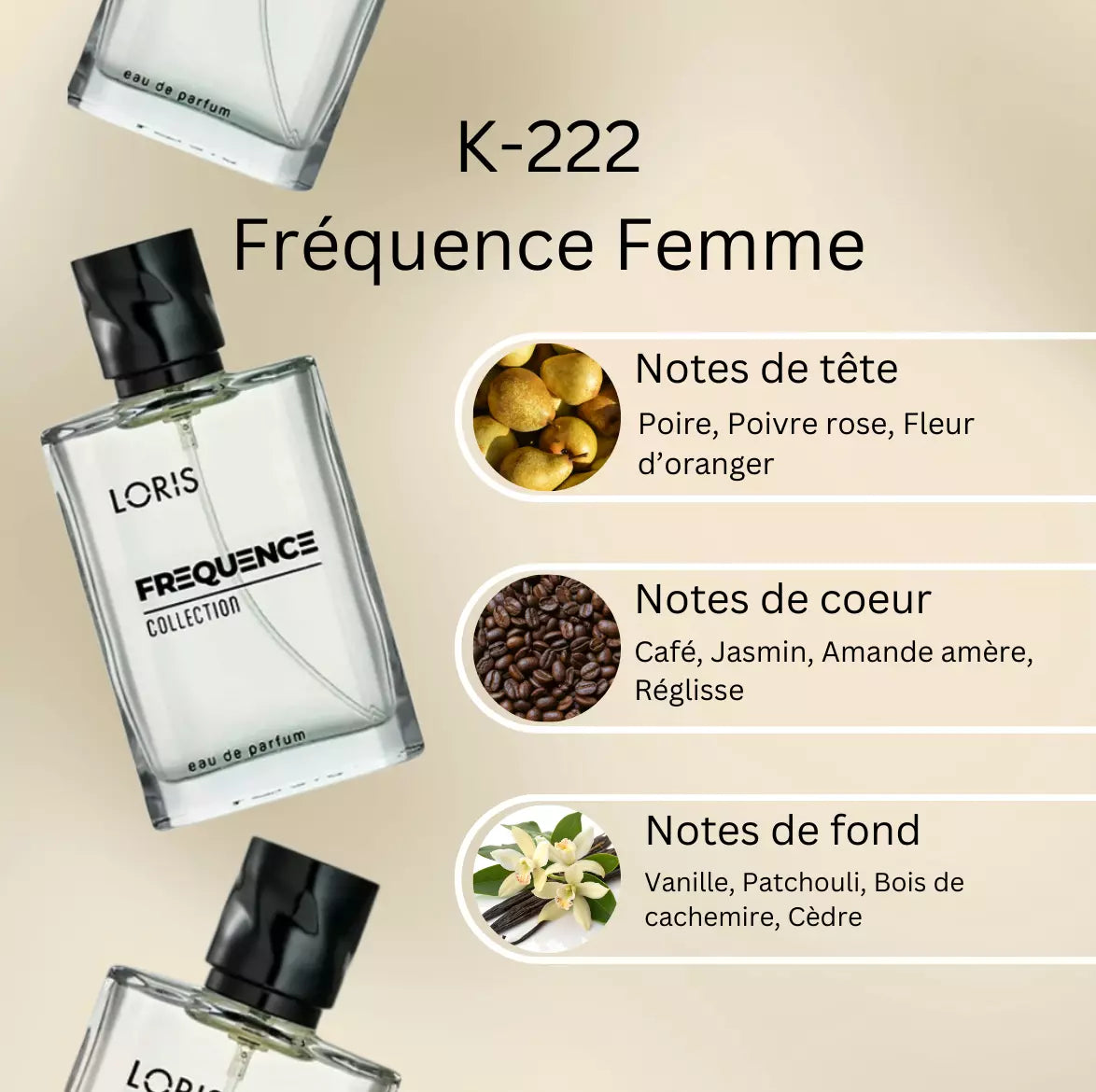 Fréquence K222 Parfum Femme 50ml