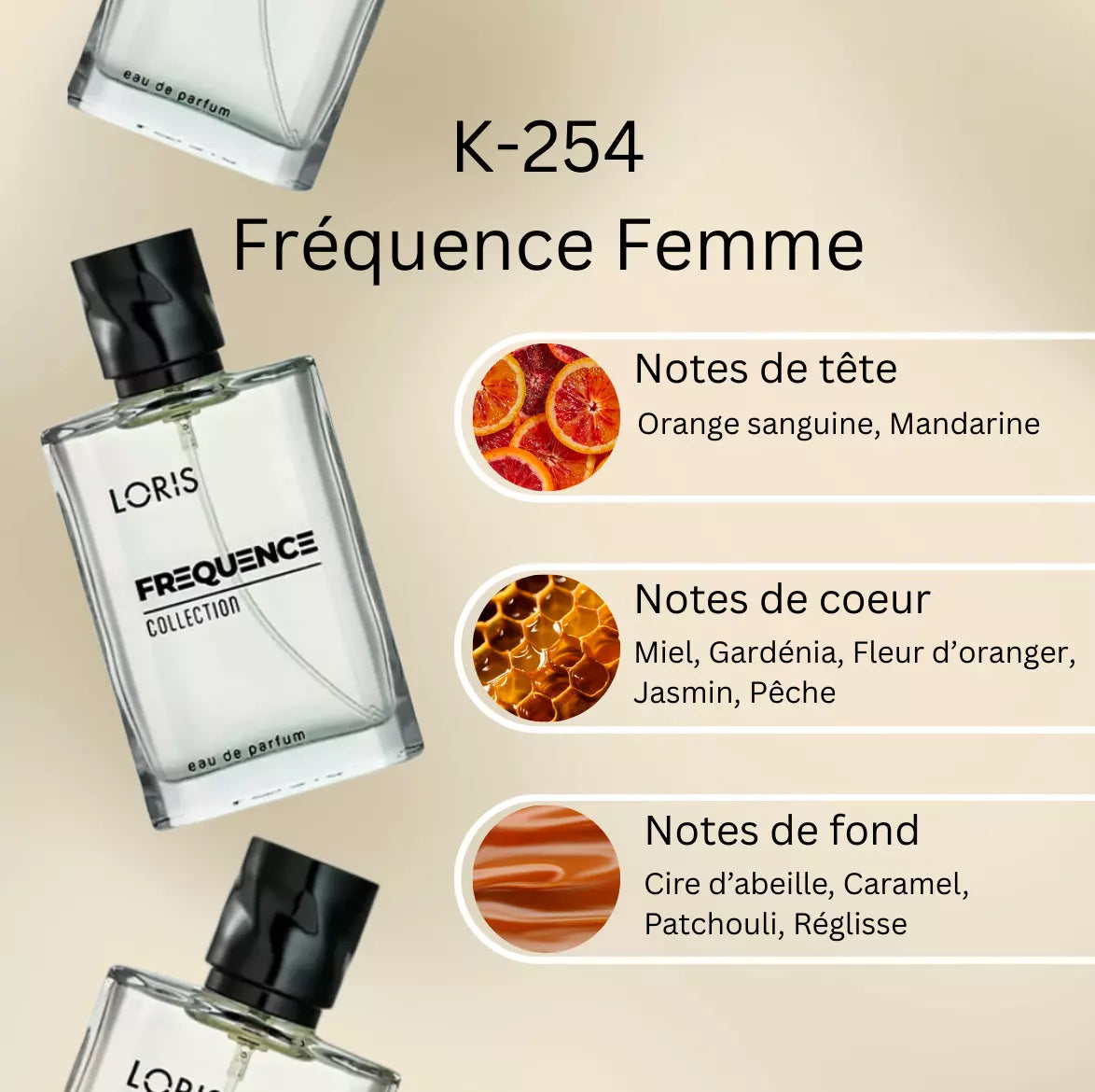 Fréquence K254 parfum femme 50ml