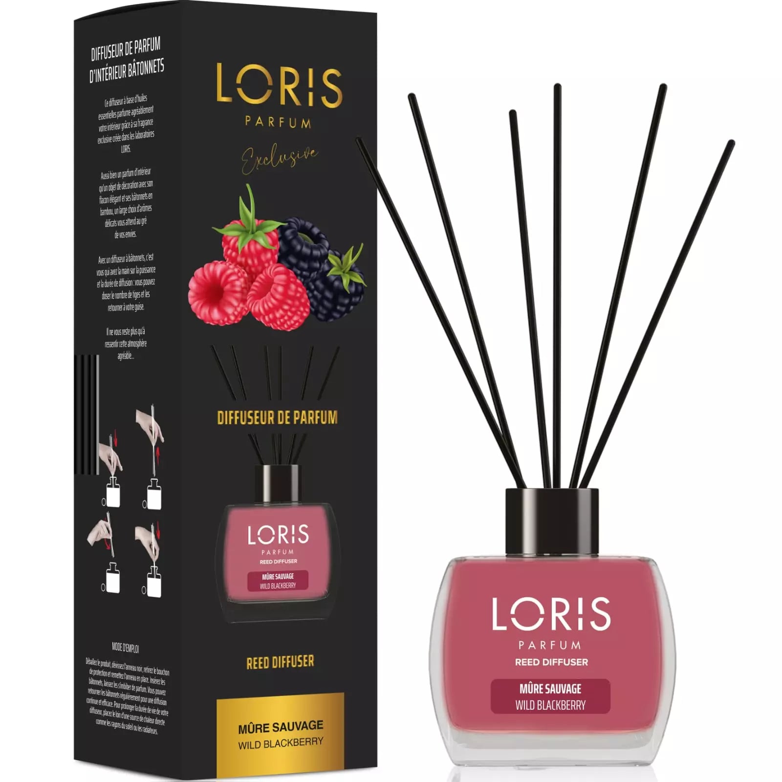 Diffuseur de parfum Mûres Sauvages 120ml