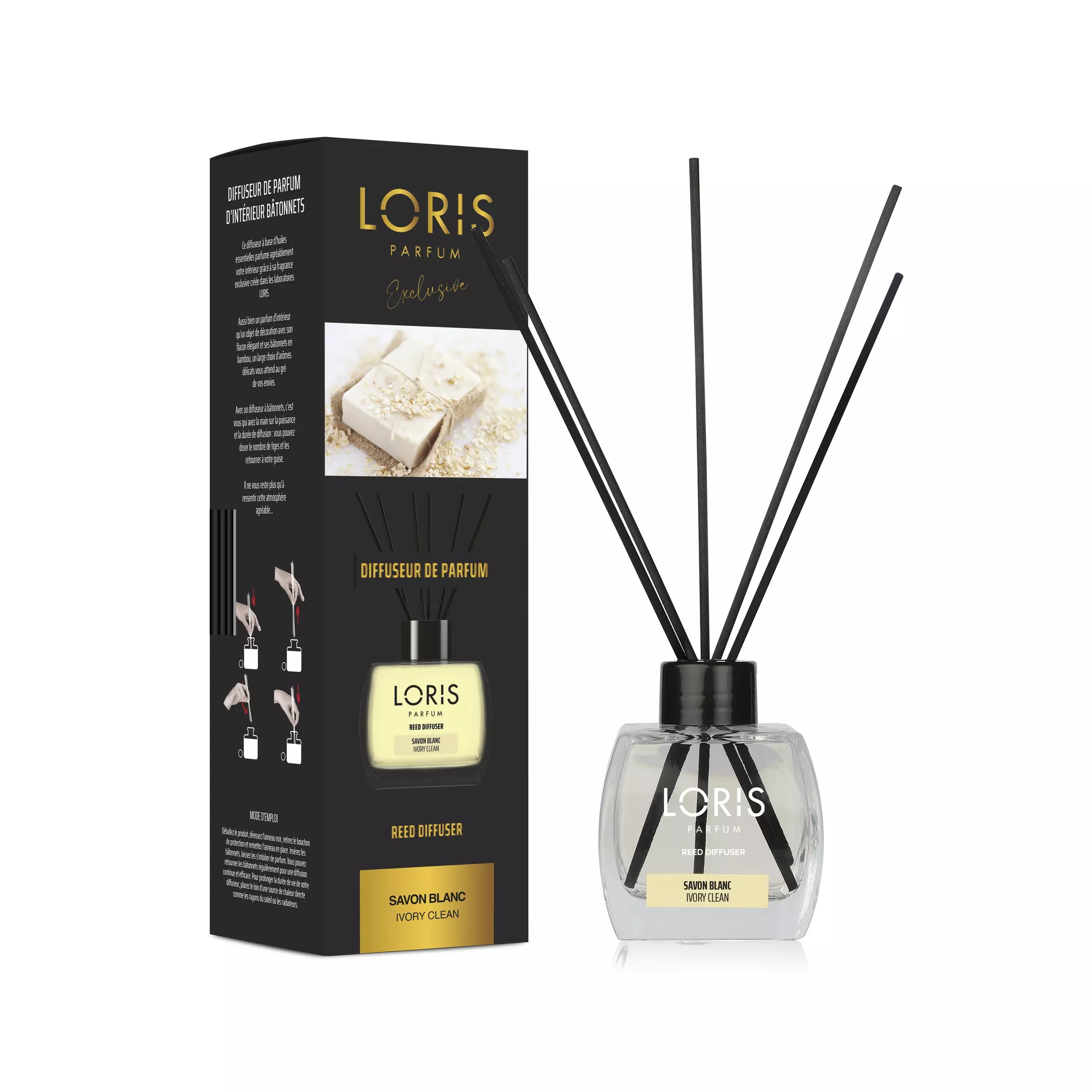 Diffuseur de parfum Savon Blanc 120ml