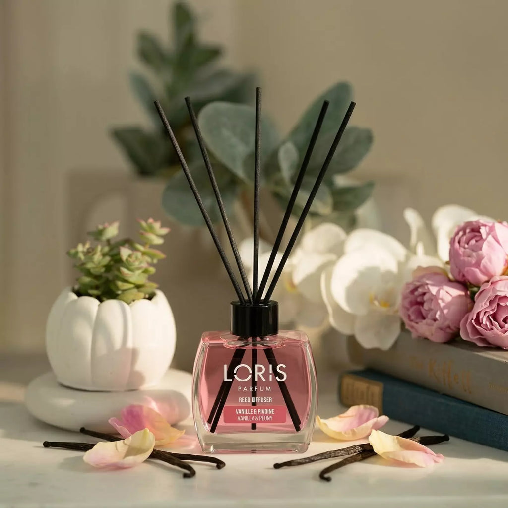 Diffuseur de parfum Vanille & Pivoine 120ml