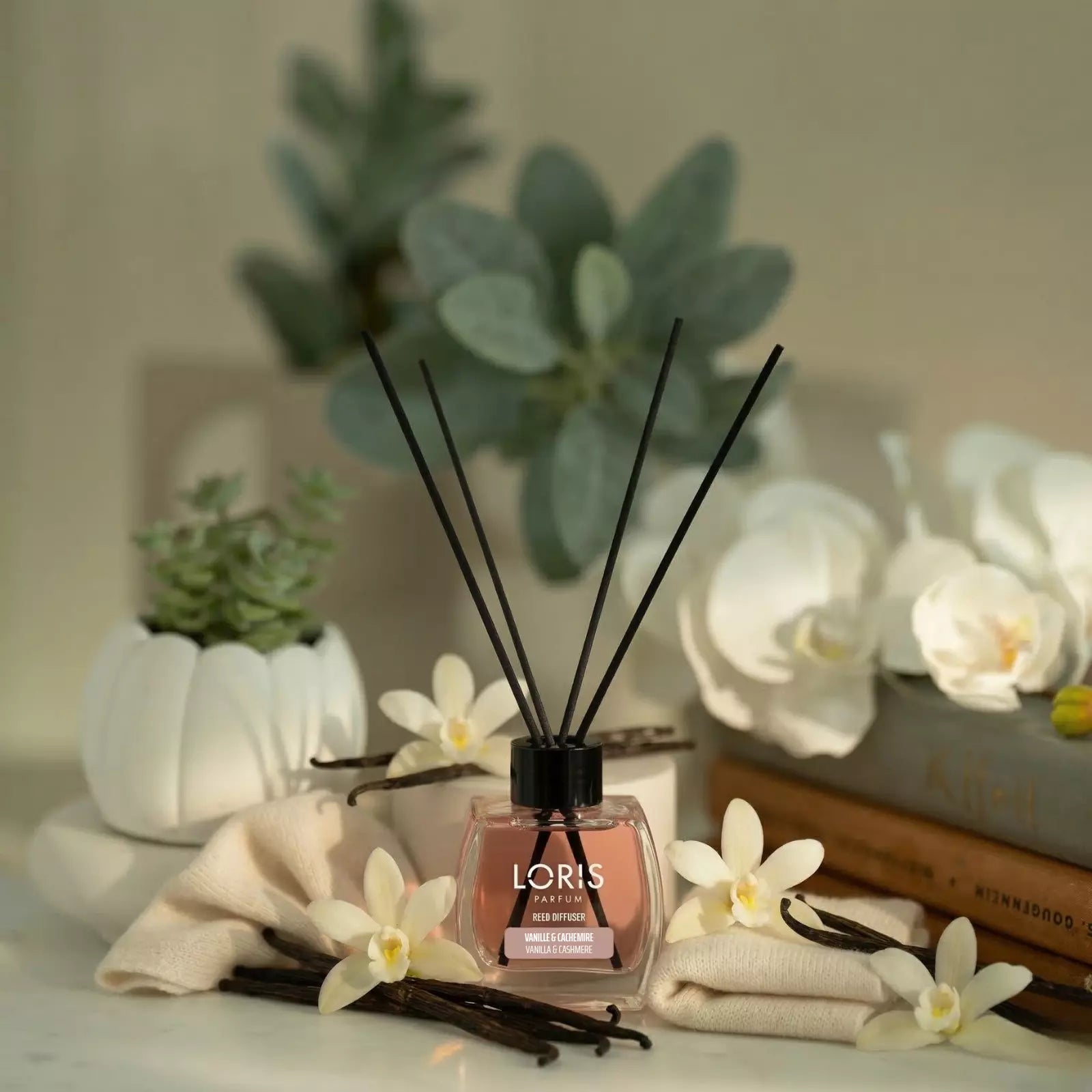 Diffuseur de parfum Vanille & Cachemire 120ml