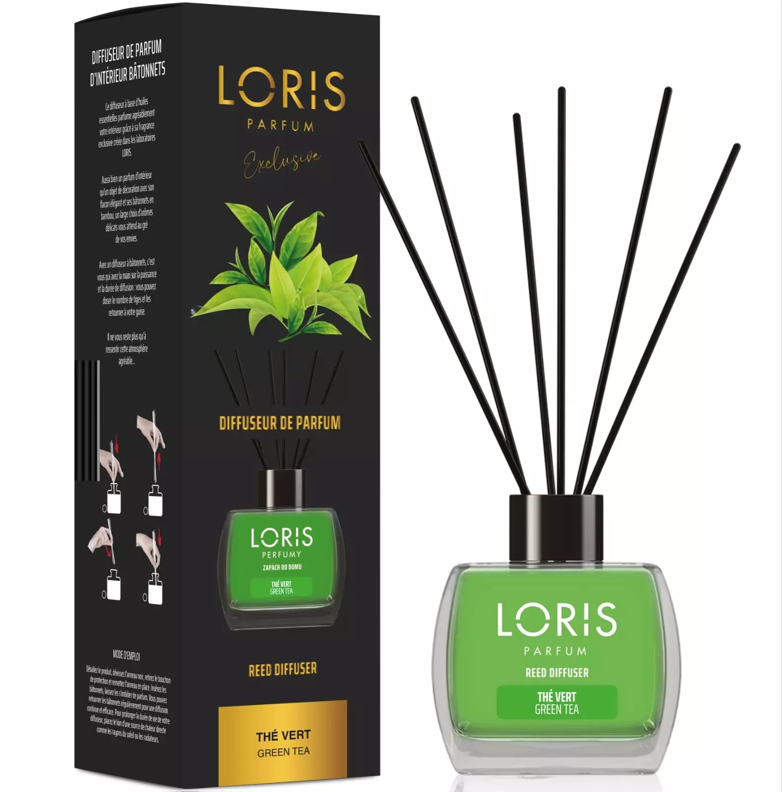 Diffuseur de parfum Thé Vert 120ml